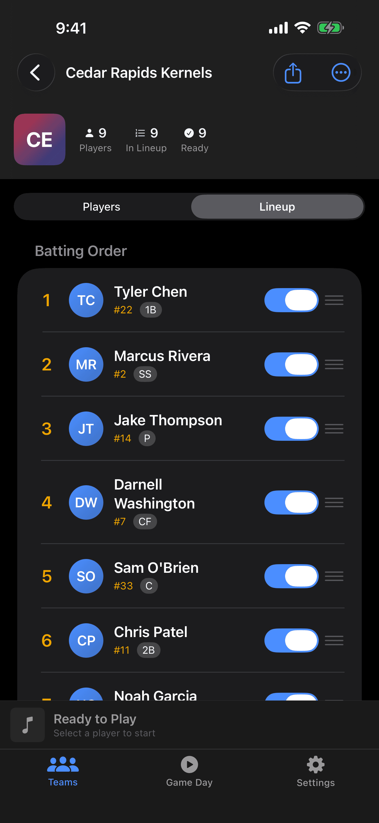 Batting Order